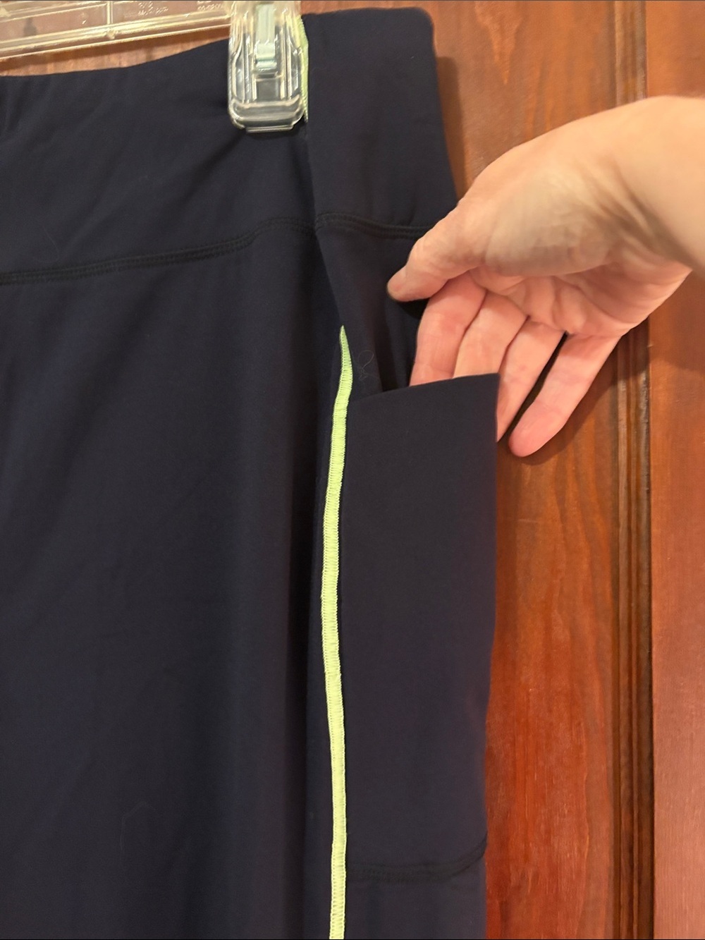 Talbots PERFORMANCE INTERLOCK LEGGINGS - Picture 5 of 12